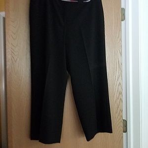 Black dress capri pants